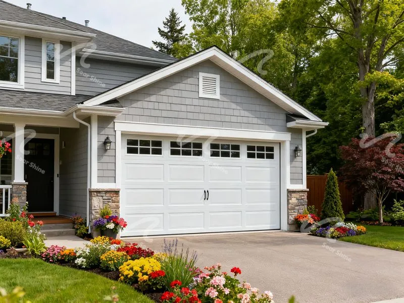 Штампованные гаражные ворота